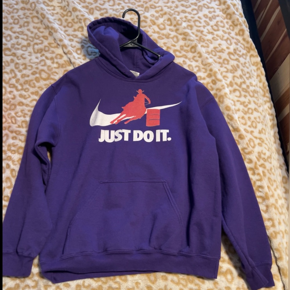 Purple Barrel Racer Hoodie
